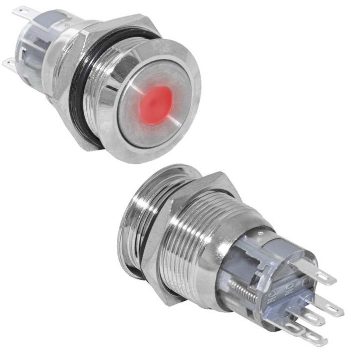 LAS1-AGQ-11D/R/N on-(on), Кнопка антивандальная - изображение 1