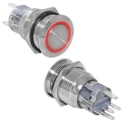 LAS1-AGQ-11E/R/N on-(on), Кнопка антивандальная