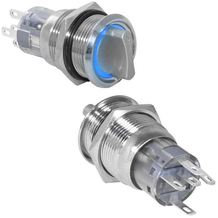LAS1-AGQ-11X/21/B/N on-on, Кнопка антивандальная - изображение 1