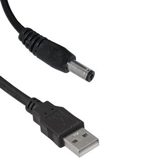 USB2.0 A(m)-DC2.1x5.5mm 1.5m, USB шнур питания - изображение 1