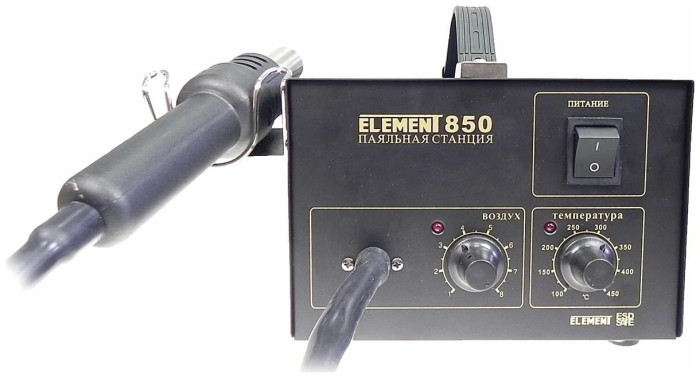 Element 850, Станция термовоздушная компрессорная (фен паяльный) - изображение 1