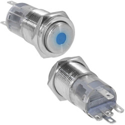 LAS2GQPH-11ZD/B/N on-on, Кнопка антивандальная