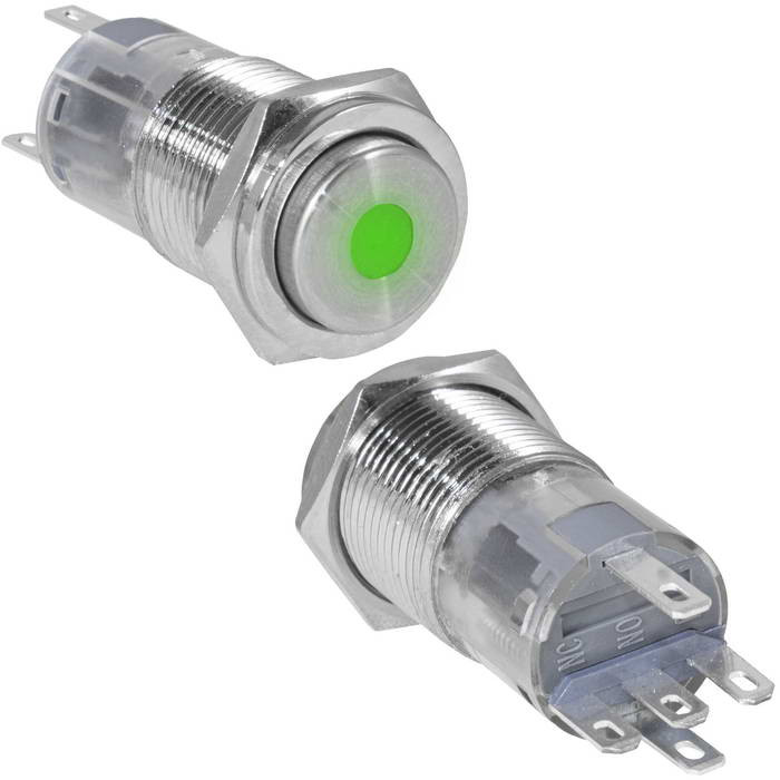 LAS2GQPH-11ZD/G/N on-on, Кнопка антивандальная - изображение 1