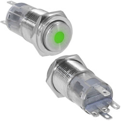 LAS2GQPH-11ZD/G/N on-on, Кнопка антивандальная
