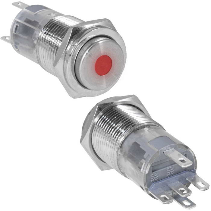 LAS2GQPH-11ZD/R/N on-on, Кнопка антивандальная - изображение 1