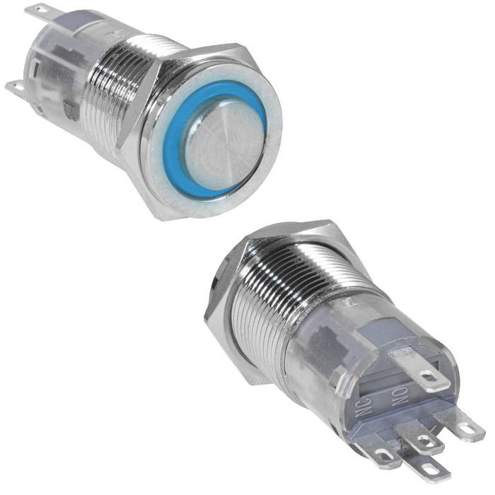 LAS2GQPH-11ZE/B/N on-on, Кнопка антивандальная - изображение 1