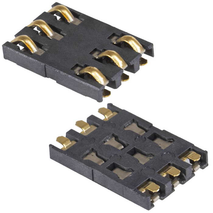 MUP-C723 6pin 1.5H, Держатель карт - изображение 1