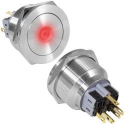 GQ28PF-11ZD/R/N on-off+off-on, Кнопка антивандальная