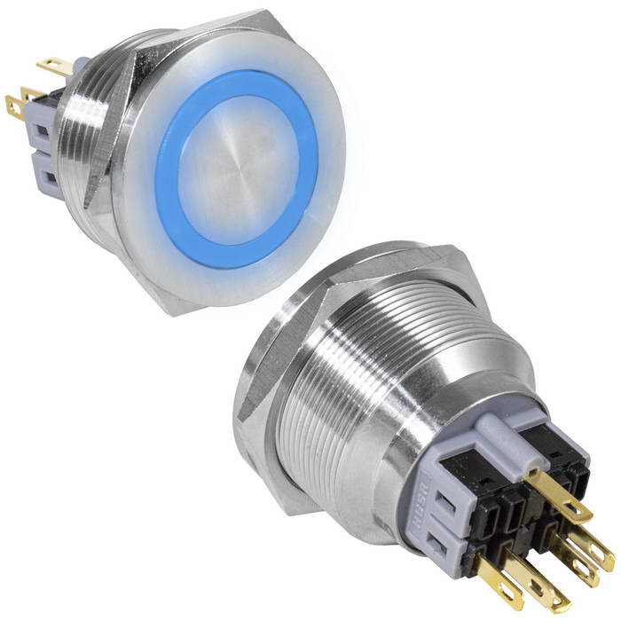 GQ28PF-11ZE/B/N on-off+off-on, Кнопка антивандальная - изображение 1