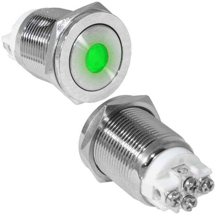 GQ19PF-10ZD/G/N off-on, Кнопка антивандальная - изображение 1