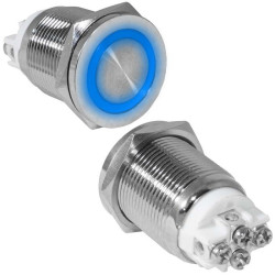 GQ19PF-10ZE/B/N off-on, Кнопка антивандальная