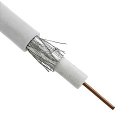 RG-6U white (100m), Кабель коаксиальный