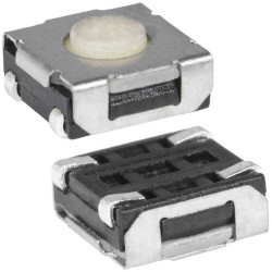 KAN0647-0341W 6.5x6.2x2.5 mm, Кнопка тактовая