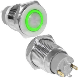 GQ16PF-10ZE/J/G/N off-on, Кнопка антивандальная