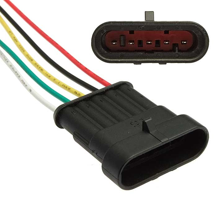DJ7051-1..5-11 (18AWG 200mm), Разъем - изображение 1