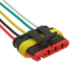 DJ7051-1.5-21 (18AWG 200mm), Разъем