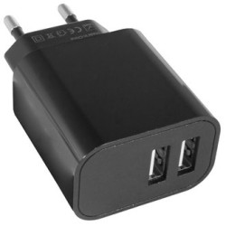 Сетевое зарядное устройство USB-640, с двумя USB разъёмами 5В, 2,4А