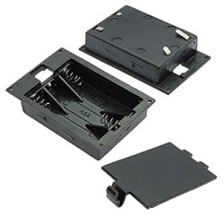 AAAx3 64x64x14mm, Батарейный отсек закрытый