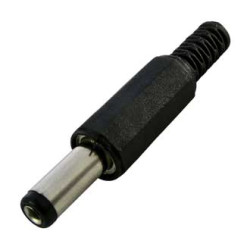 SZC-0030a, Штекер питания 5.5х2.1 мм удлинённый (14мм)