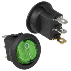 KCD1-101N-8-C3-G/3P, Переключатель ON-OFF 3 контакта (6A 250VAC)