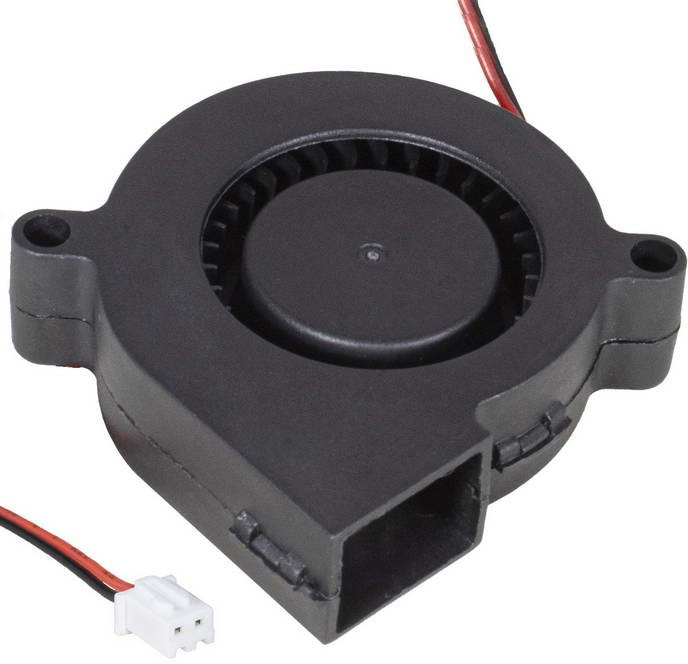 RQU 5015MS 12VDC, Вентилятор-улитка 12В, 50x50x15 мм - изображение 1