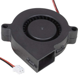 RQU 5015MS 12VDC, Вентилятор-улитка 12В, 50x50x15 мм