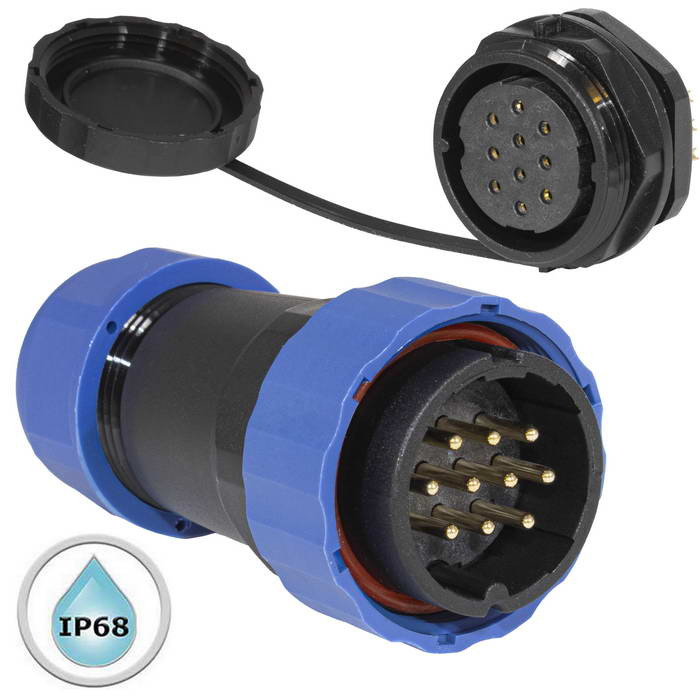 SZC28 10P-M-FB, Разъем герметичный - изображение 1