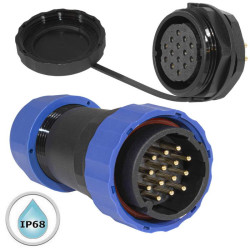 SZC28 14P-M-FB, Разъем герметичный