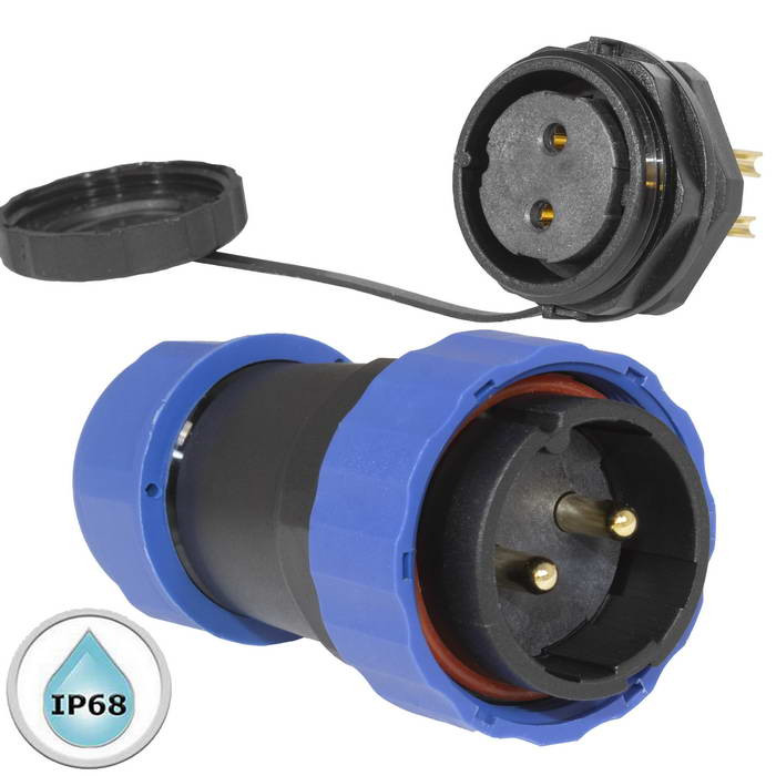 SZC28 2P-M-FB, Разъем герметичный - изображение 1