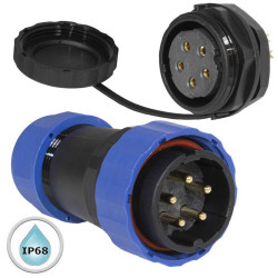 SZC28 5P-M-FB, Разъем герметичный