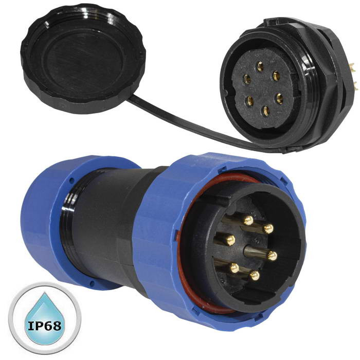 SZC28 6P-M-FB, Разъем герметичный - изображение 1