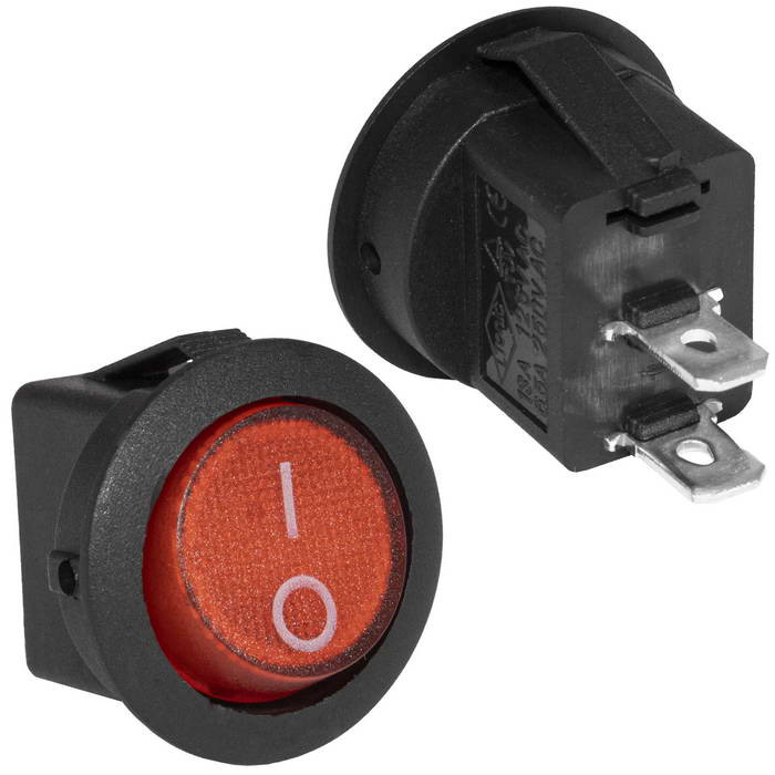 RS-101-8C on-off красный, Переключатель - изображение 1