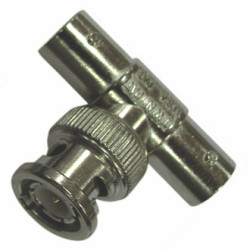 BNC-T, Переходник-тройник (Plug/Jack) BNC/M - BNC/2F