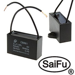 CBB61 3мкФ 630В (SAIFU), конденсатор пусковой