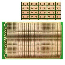 ECS2, Плата печатная макетная, 10х16см