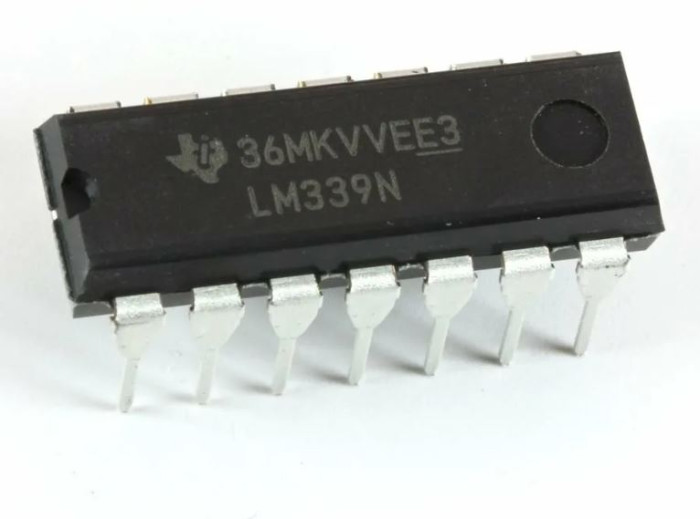 LM339N (аналог К1401СА1), Счетверенный компаратор [DIP-14] - изображение 1