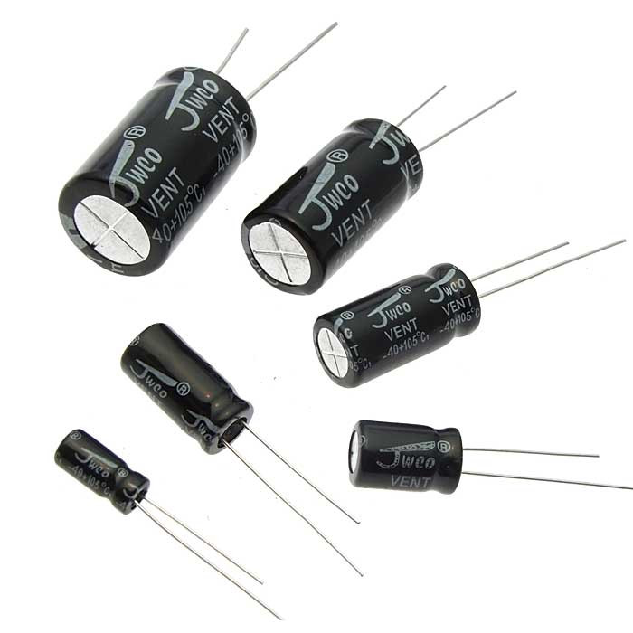 100 UF 35V 105*C 6*12 (JWCO), Конденсатор - изображение 1