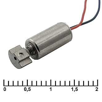 QX-5A 1.3V вибро, Микродвигатель 1.3В - изображение 1