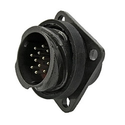 FQ18-12pin ZJ, Розетка на блок 12-pin