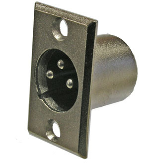 JD-395 / AUD-81, вилка микрофонная на корпус - изображение 1