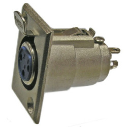 JD-394 / AUB-81, гнездо микрофонное на корпус