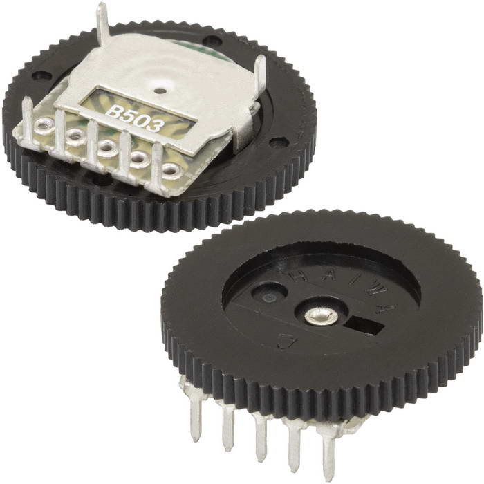 B503 50K 5Pin 18x2, Потенциометр - изображение 1