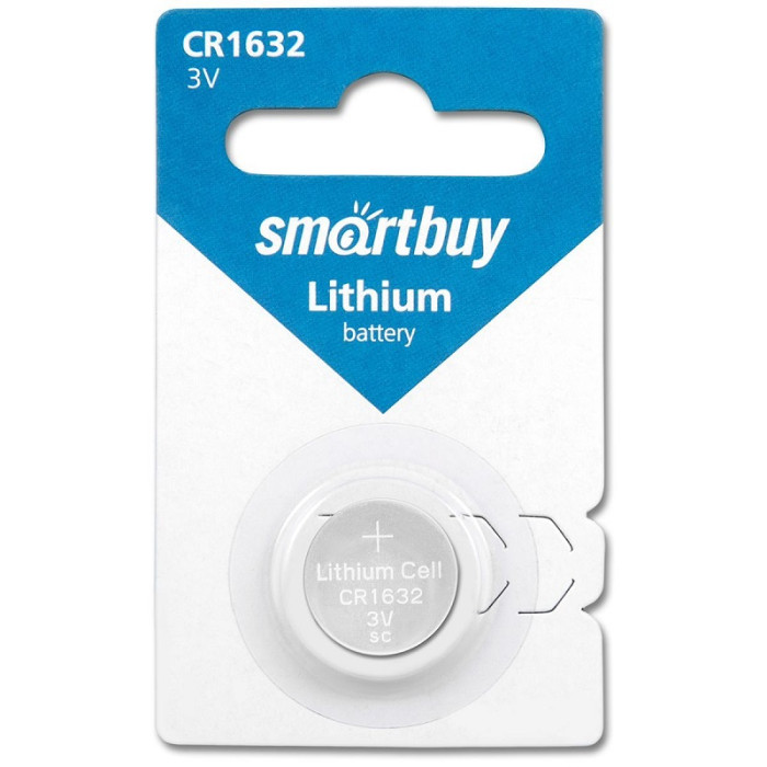 Батарейка CR1632, SMARTBUY Lithium 3В - изображение 1