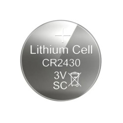 Батарейка CR2430, SMARTBUY Lithium 3В