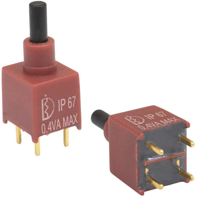 8AD9P1A2M2RES, Кнопочный переключатель - изображение 1