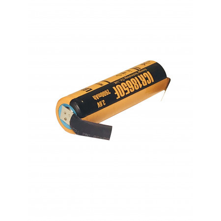 Аккумулятор ET ICR18650 Li-ion, 3.7В, 2600mAh (с выводами) - изображение 1