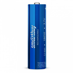Аккумулятор, Smartbuy LI18650-2000 3.7В (50/400), 2000 мАч, (1 шт. в блистере)