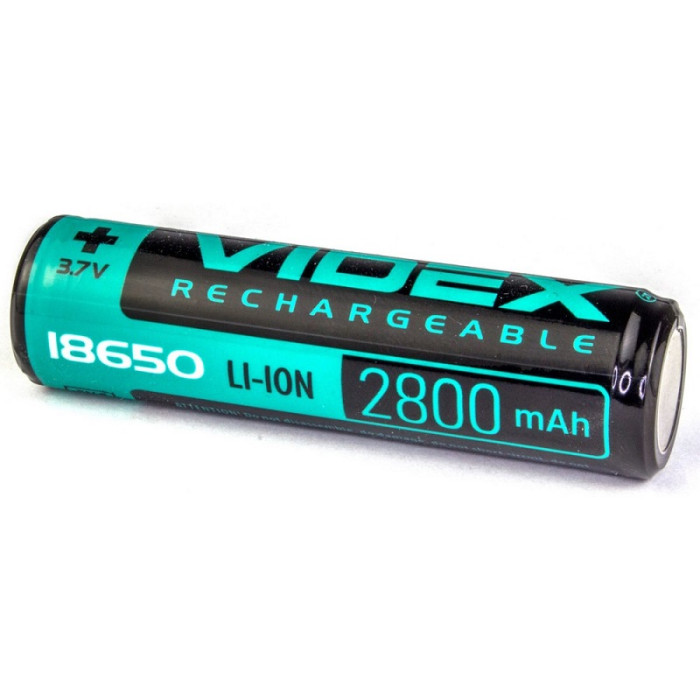 Аккумуляторы Videx 18650 Li-ion, 3.7В, 2800mAh - изображение 1