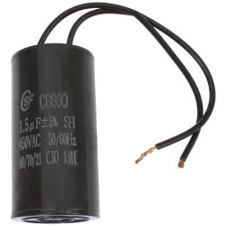 CBB60 1.5uF 450V WIRE (SAIFU), Конденсатор