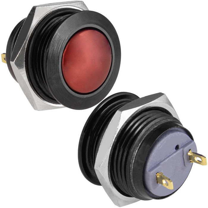 GQ16B-10/J/B/R/N off-(on), Кнопка антивандальная - изображение 1